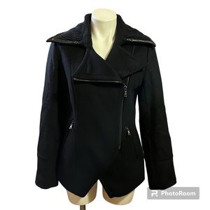 Trina Turk lambswool black Coat